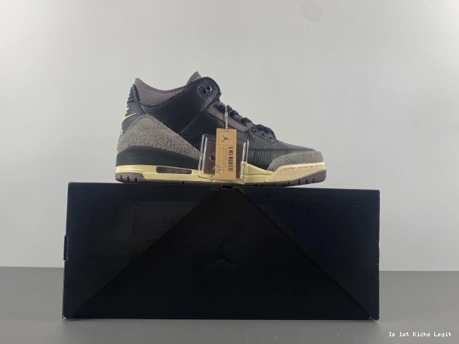 A Air Black FZ4811-001 3 Ma x Maniere Jordan 0609